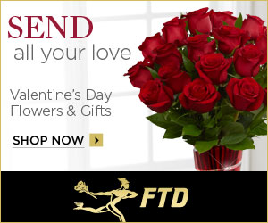 Get your flowers for Valentine’s Day from FTD