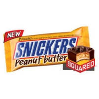 Almost free Snickers Peanut Butter Squared Candy at Walgreens