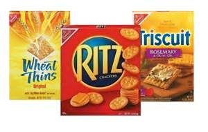 Triscuits, Ritz, Wheat Thins- Better than free after Checkout 51 rebate -July 3rd-July 6th 2016